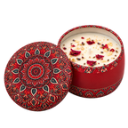Vela Aromática: Rosa