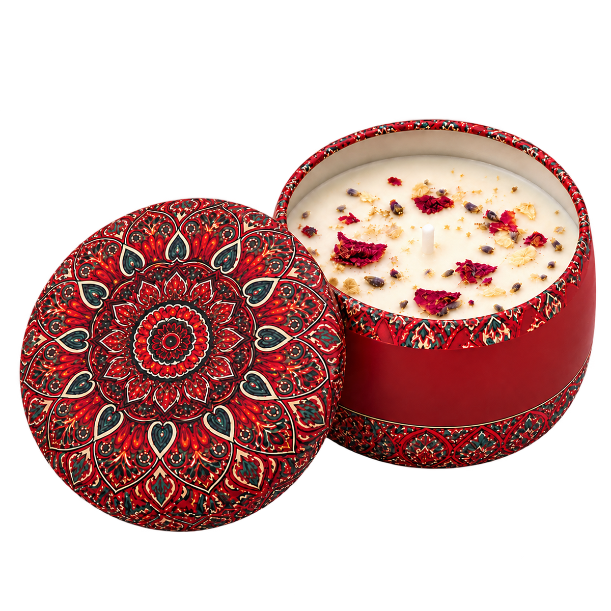Vela Aromática: Rosa